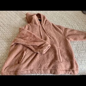 Sherpa hoodie